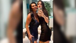 Bia Miranda transando de quatro neta da Gretchen fodendo