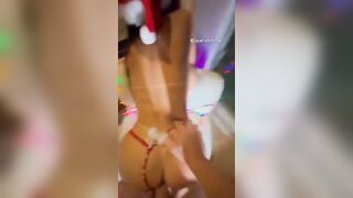 Jaiane Limma sexo anal de quatro ganhando leite no seu rabão