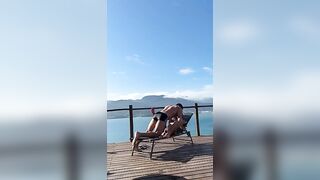 Larissa Sumpani porno na cobertura do amigo rico