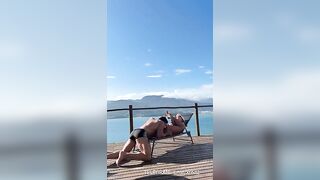 Larissa Sumpani porno na cobertura do amigo rico