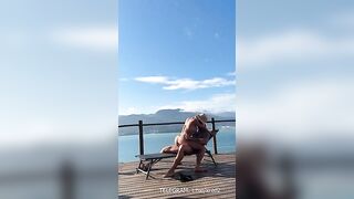 Larissa Sumpani porno na cobertura do amigo rico