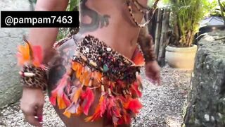 Pamella makeup transando e fudendo com duas trans