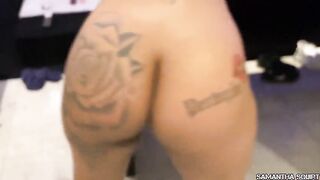 Samantha Squirt porn fazendo sexo amador na cozinha